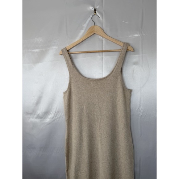 NWT‎ Universal Thread Sweater Tank Maxi Dress Tan Crochet Hem Size XL - Picture 12 of 13